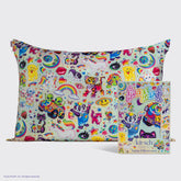 Lisa Frank x Kitsch Satin Pillowcase in The Fantastic World of Lisa Frank 4 Pack