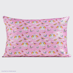 Lisa Frank x Kitsch Satin Pillowcase in Angel Kitty™ 4 Pack