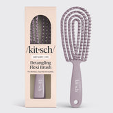 Soft Violet Detangling Flexi Brush