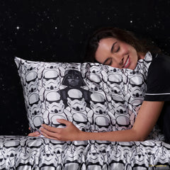 Star Wars™ & Kitsch Satin Pillowcase in Darth Vader & Stormtroopers 4 Pack