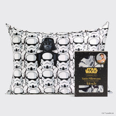 Star Wars™ & Kitsch Satin Pillowcase in Darth Vader & Stormtroopers 4 Pack