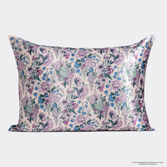 Bridgerton x Kitsch Satin Pillowcase in Wisteria 4 Pack