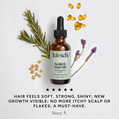 Strengthening Rosemary & Biotin Scalp & Hair Oil - 2fl oz./60mL