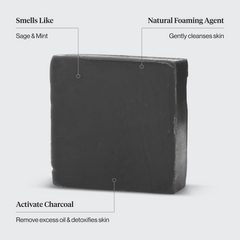 Charcoal Detoxifying Solid Body Wash