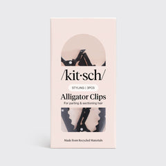 Black No-Slip Alligator Clips 3pc Set