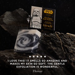 Star Wars™ & Kitsch Shea Butter Moisturizing Solid Body Wash - Stormtrooper Swirl