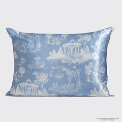 Bridgerton x Kitsch Satin Pillowcase in Garden Toile 2 Pack