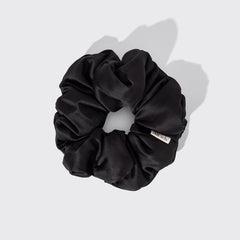 Black Satin Pillow Scrunchies® 4pc Set