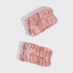 Terracotta Spa Headband & Wristlets 3pc Set
