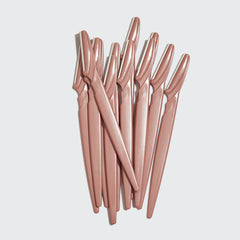 Recycled Plastic Dermaplaners 12pc Set - Terracotta