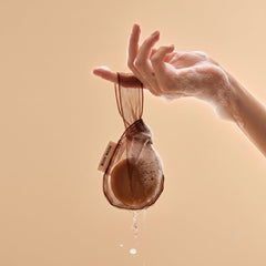 Chocolate Body Wash Bar Bag