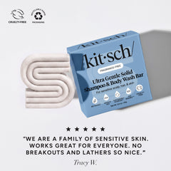 Ultra Sensitive Shampoo & Body Wash Bar Fragrance Free