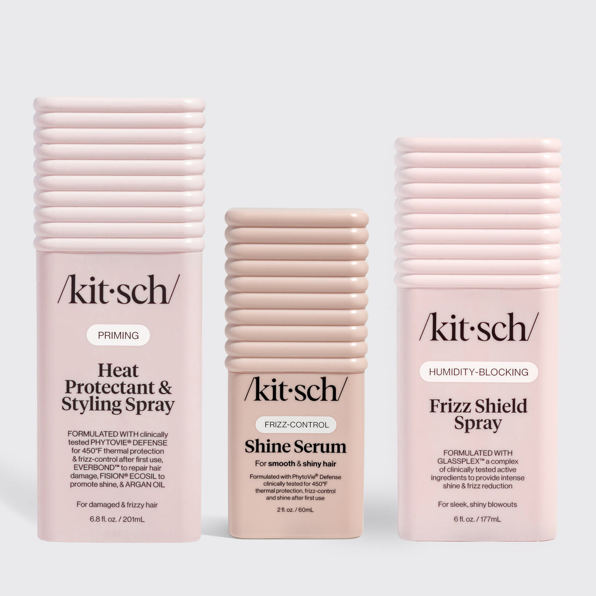 Curl-to-Straight Frizz Control Bundle