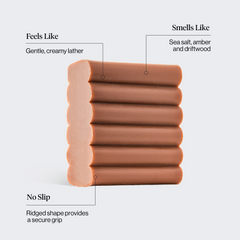 Cleansing Amber Shores Body Wash Bar
