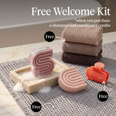 Summer Welcome Kit with Shampoo & Conditioner Bars