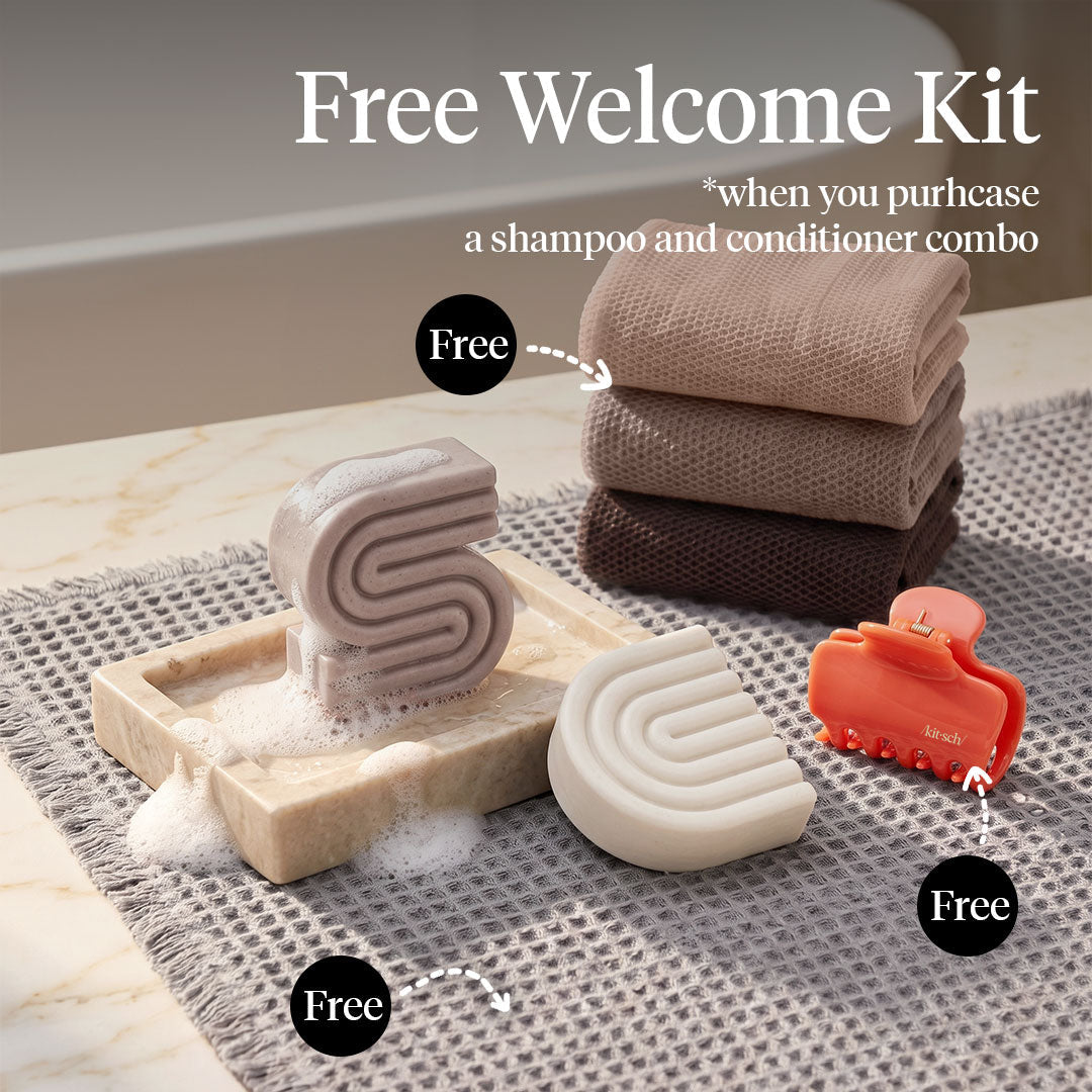 Summer Welcome Kit with Shampoo & Conditioner Bars
